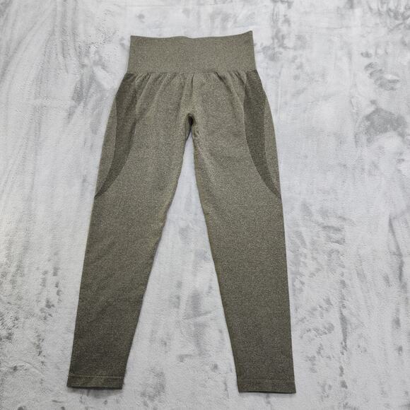 NVGTN Pants - NVGTN Leggings Womens L Green Curve Seamless Contour Ankle Stretch Workout Yoga
